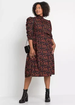 Bonprix Floral Midi Dress