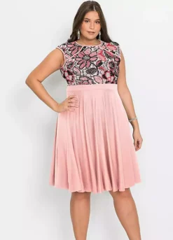 Bonprix Lace Bodice Dress