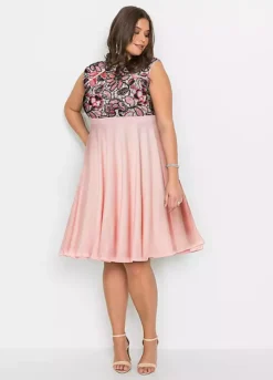 Bonprix Lace Bodice Dress -Deals Glam Jiva Store bonprix Lace Bodice Dress939539FRSB W04