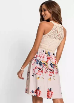 Bonprix Lace Bodice Floral Dress -Deals Glam Jiva Store bonprix Lace Bodice Floral Dress911526FRSP W01