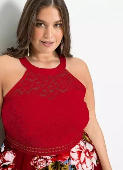 Bonprix Lace Bodice Floral Dress -Deals Glam Jiva Store bonprix Lace Bodice Floral Dress940739FRSB W02