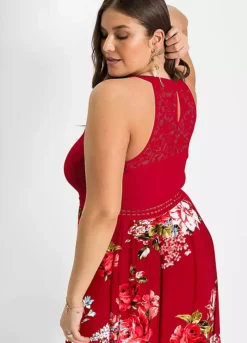 Bonprix Lace Bodice Floral Dress -Deals Glam Jiva Store bonprix Lace Bodice Floral Dress940739FRSB W03