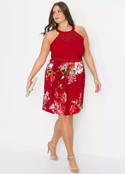 Bonprix Lace Bodice Floral Dress -Deals Glam Jiva Store bonprix Lace Bodice Floral Dress940739FRSB W04