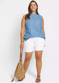 Bonprix Pack Of 2 Denim Shorts