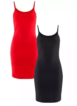 Bonprix Pack Of 2 Essential Dresses -Deals Glam Jiva Store bonprix Pack of 2 Essential Dresses974812FRSC