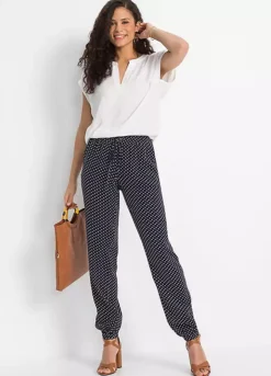 Bonprix Printed Harem Trousers