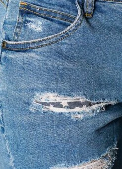 Bonprix Ripped Denim Shorts