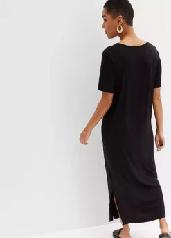 Bonprix Short Sleeve Jersey Midi Dress -Deals Glam Jiva Store bonprix Short Sleeve Jersey Midi Dress937419FRSP W01