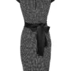 Bonprix Tie Waist Checked Dress