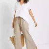 Bonprix Wide Leg Cotton Palazzo Trousers -Deals Glam Jiva Store bonprix Wide Leg Cotton Palazzo Trousers979438FRSP W04