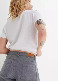 Bonprix Bonprix Cropped Wide Leg Jeans -Deals Glam Jiva Store bonprix bonprix Cropped Wide Leg Jeans971246FRSP W02