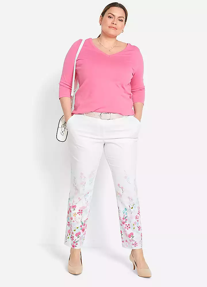 Deals Glam Jiva Store 29 Deals Glam Jiva Store -Deals Glam Jiva Store bonprix Bright Floral Trousers932754FRSB W04